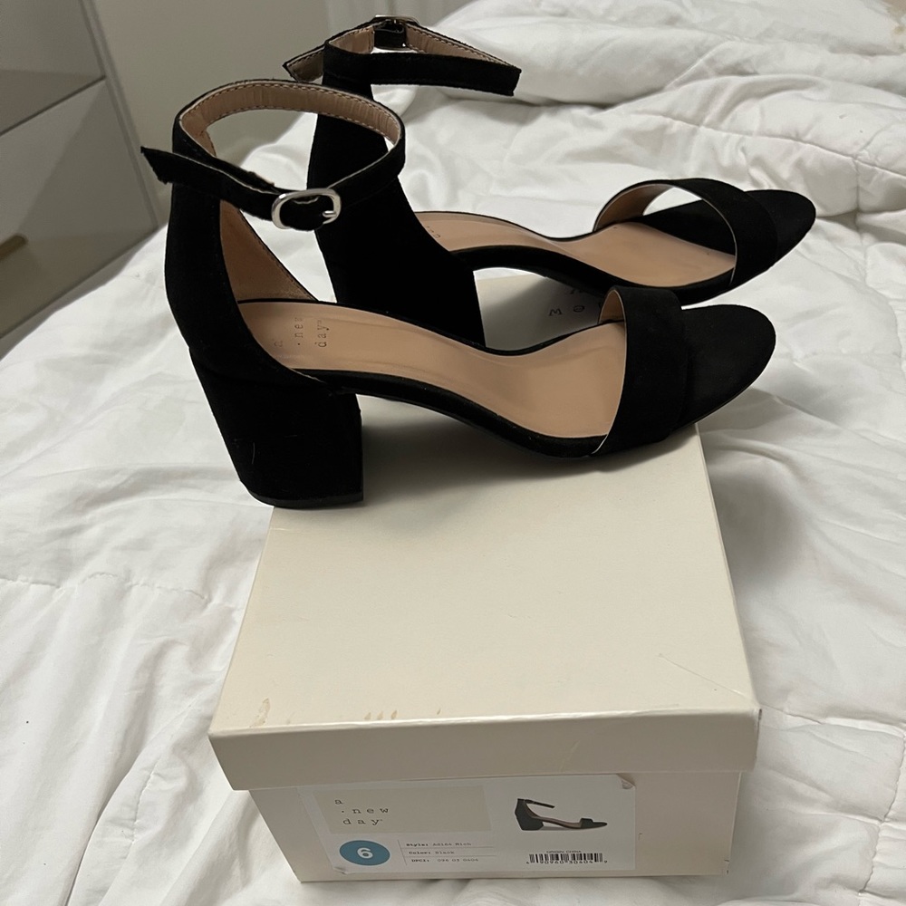 A New Day short black heels